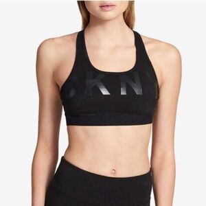 DKNY Sport Bra Small Black